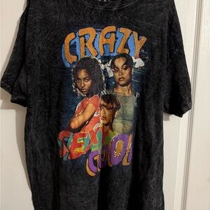TLC Black Graphic Tee - Crazy Sexy Cool